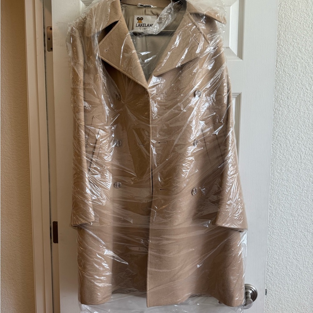 Lakeland Men's Tan Trench Coat